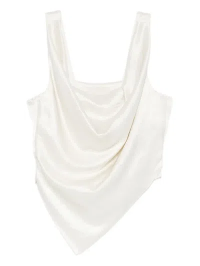 Nanushka Petra Tank Top In Brown