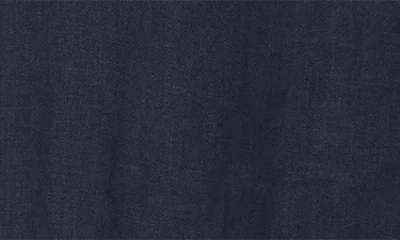 Sandro Hemp Button-up Shirt In Blue