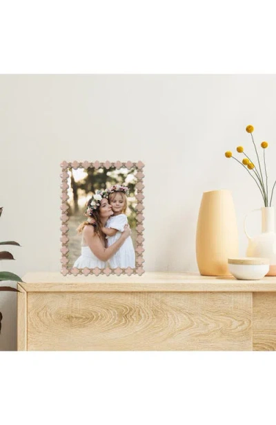 Lawrence Frames Pink Enamel Clover Picture Frame In Neutral