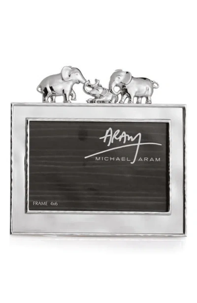 Michael Aram Elephants Picture Frame In Transparent