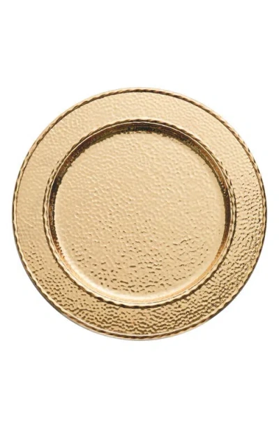 Michael Aram Hammertone Charger Plate In Gold