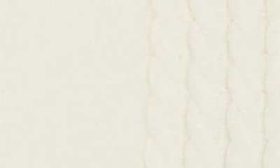 Cyrus Double Zip Cardigan In White