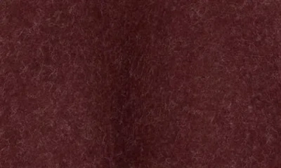 Nanette Lepore Two-tone Buckled Ruana In Burgundy