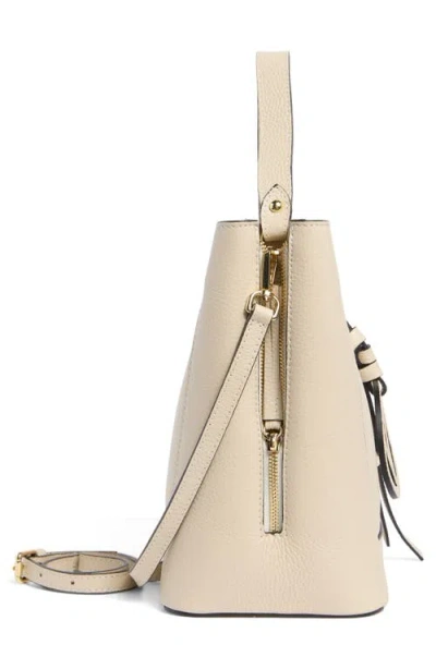 Valentino By Mario Valentino Callie Medallion Shoulder Bag In Neutral