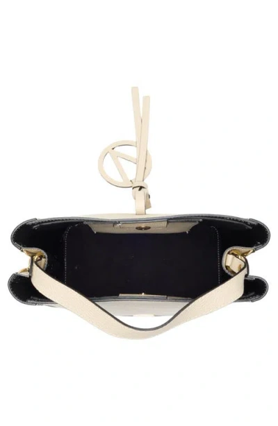 Valentino By Mario Valentino Callie Medallion Shoulder Bag In Neutral
