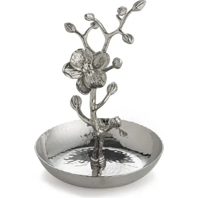 Michael Aram 'white Orchid' Ring Catch In Silver
