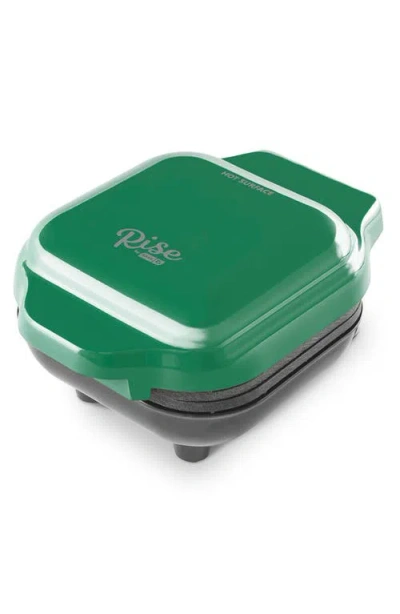 Dash Gingerbread Mini Waffle Maker In Green