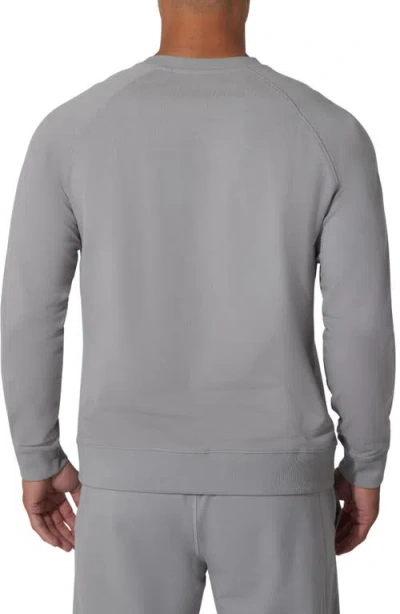 90 Degree By Reflex Mini Zurry Reunion Crewneck Sweatshirt In Gray