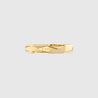 Gucci Link To Love 18k Studded Ring In Gold