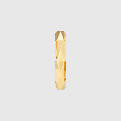 Gucci Link To Love 18k Studded Ring In Gold