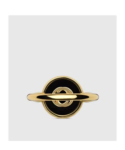 Gucci Interlocking 18k Ring In Gold