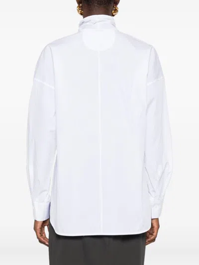 Archivio '67 Tie-neck Blouse In White