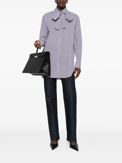 Archivio '67 Checkered Shirt In Blue