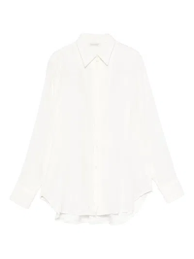 Archivio '67 Silk And Nylon Shirt In White