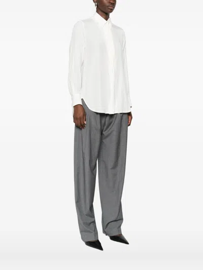 Archivio '67 Silk And Nylon Shirt In White