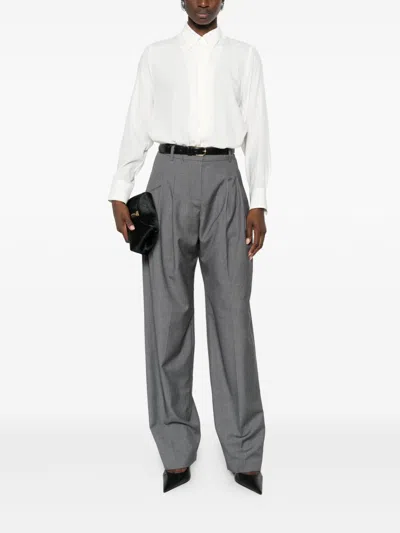 Archivio '67 Silk And Nylon Shirt In White