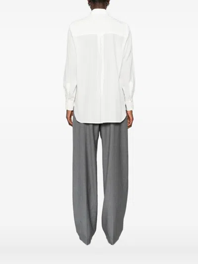 Archivio '67 Silk And Nylon Shirt In White