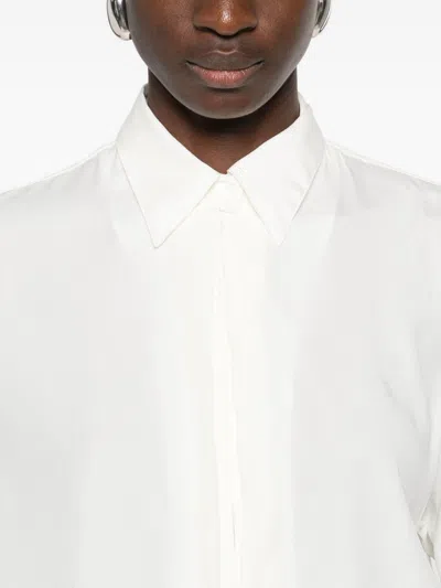 Archivio '67 Silk And Nylon Shirt In White