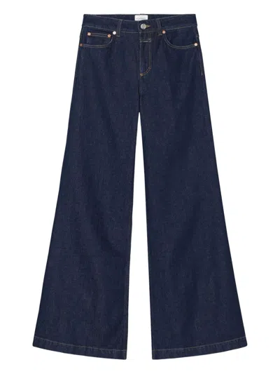 Closed Wide-leg Denim Jeans In Blue
