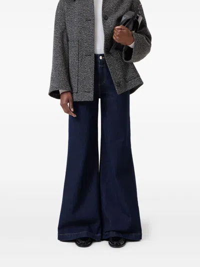 Closed Wide-leg Denim Jeans In Blue