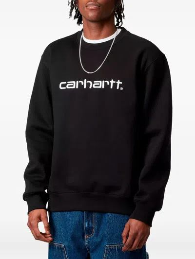 Carhartt Wip Main Logo Crewneck Sweatshirt In Animal Print