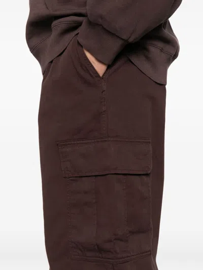 Carhartt Wip Main Organic Cotton Cargo Trousers In Brown