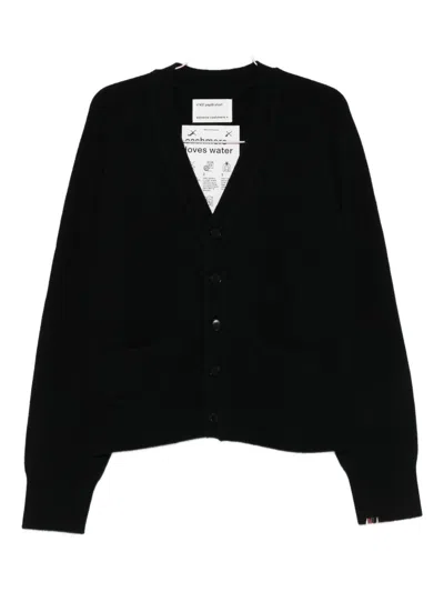 Extreme Cashmere Cashmere Cardigan In Black