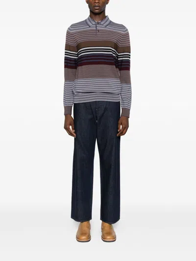 Stone Island Regular-straight-fit Five-pocket Jeans With Rinsed Finish In Blue