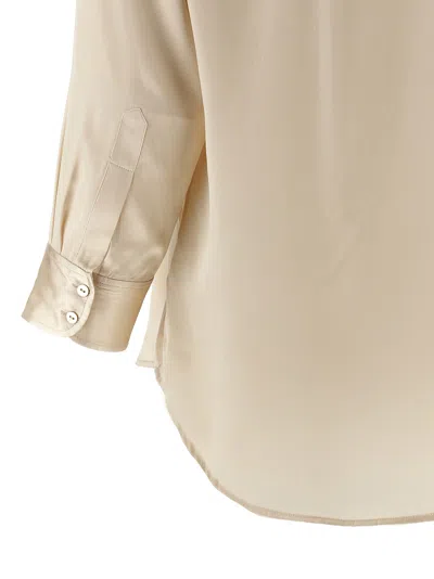 L'agence 'agence 'dani' Shirt In Brown