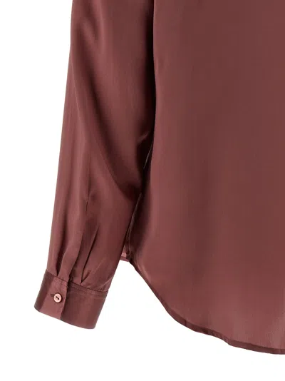 L'agence Tyler Shirt In Brown