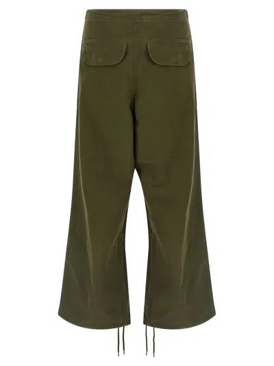Entire Studios Barren Cargo-pocket Trousers In Green