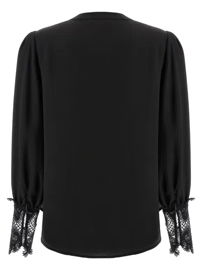 L'agence 'agence 'ava' Shirt In Black