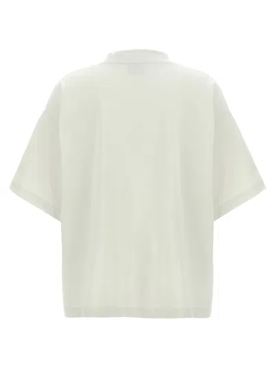 Balenciaga Cropped Logo T Shirt In White