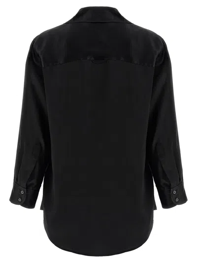 L'agence 'agence 'dani' Shirt In Black