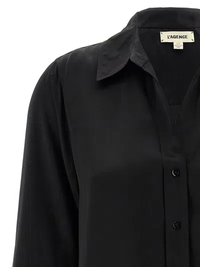 L'agence 'agence 'dani' Shirt In Black