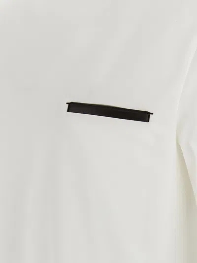 Berluti 'leather Tab' T Shirt In White