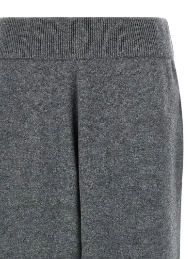 Entire Studios 'knit Lounge Concrete' Pants In Gray