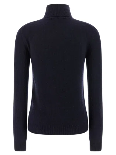 Balenciaga Standard Turtleneck Turtleneck Sweater In Blue