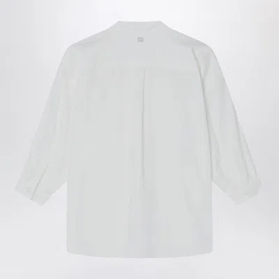 Douuod Como White Cotton Shirt In White