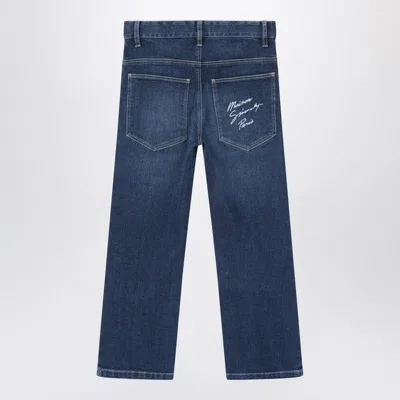 Givenchy Blue Washed-effect Jeans In Blue