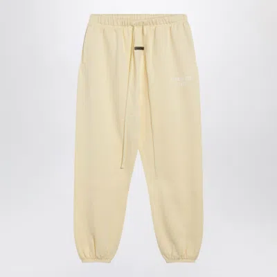 Essentials Logo Patch Track Pants In Neutral