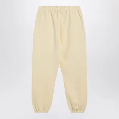 Essentials Logo Patch Track Pants In Neutral