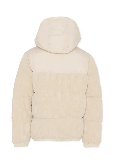 Hugo Boss Long-sleeved Cotton Jacket In Neutral