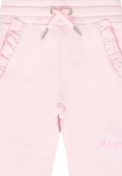 Givenchy Drawstring Pants In Pink