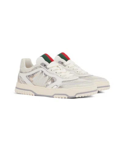 Gucci Sneakers Mit Glitter-streifen In Multi