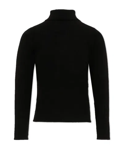 Pinko Long-sleeved Sweater In Black
