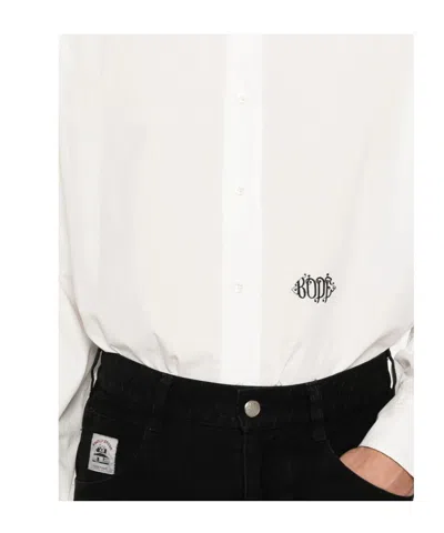 Bode Logo-print Shirt In White