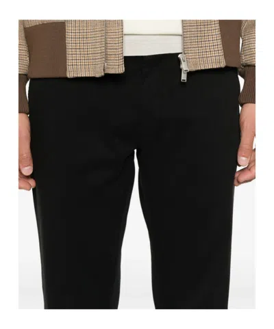 Canali Straight-leg Casual Pants In Blue