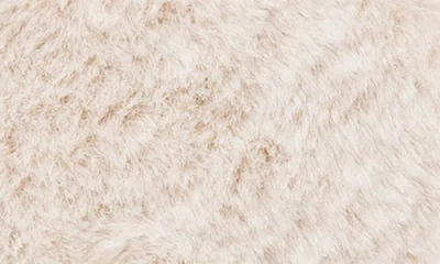 Nodpod Teddy Faux Fur Weighted Sleep Mask In Neutral