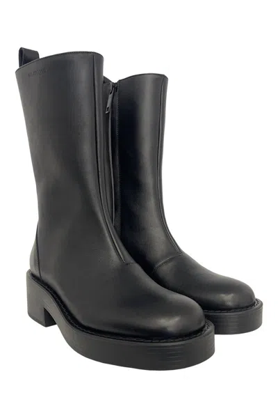Courrèges Rider Boots Shoes In Black